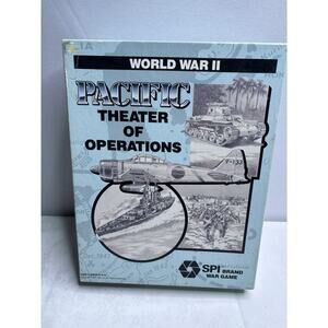 Pacific Theater of Operations World War II WWII Board Game